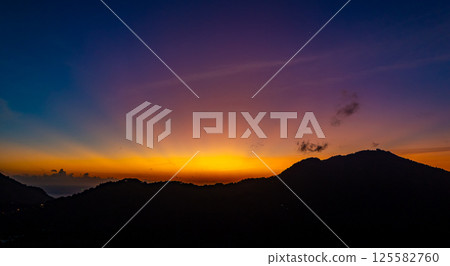 Amazing light sunset or sunrise sky landscape view,Beautiful nature colorful sky background Amazing light sunset or sunrise sky landscape view,Beautiful nature colorful sky background 125582760