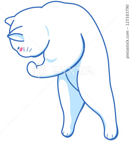 Meme cat flexing 125583790