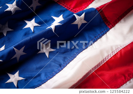 Close-up american flag Close-up american flag 125584222