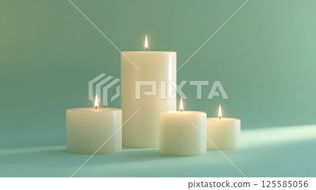 simple candle simple candle 125585056