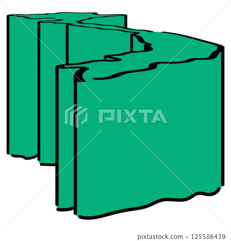 手寫_越南社會主義共和國_向量素材_等距插圖 125586439