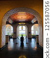 The Hawaii - A snapshot of the lobby of the Royal Hawaiian Hotel with the morning sun gently streaming in 125587056