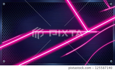 abstract background with red cubes 125587140