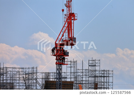 建築起重機 125587566