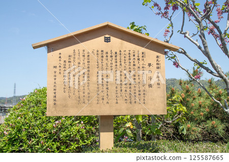 Explanation of the Uji Jyujo at Uji Bridge in Uji, Kyoto Explanation of the Uji Jyujo at Uji Bridge in Uji, Kyoto 125587665