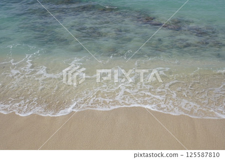夏威夷的藍色海 125587810