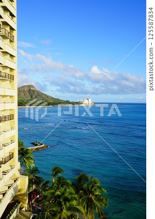 The blue sea of Hawaii The blue sea of Hawaii 125587834