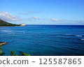 The blue sea of Hawaii 125587865