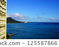 The blue sea of Hawaii 125587866