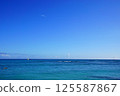 The blue sea of Hawaii 125587867