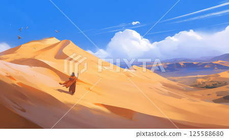浩瀚的沙漠 125588680