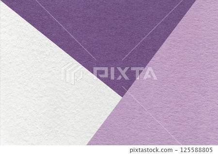 Texture craft white, violet and purple paper background, macro. Structure vintage abstract lavender cardboard 125588805