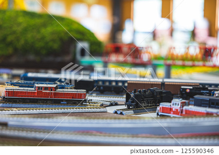 Train Diorama Train Diorama 125590346