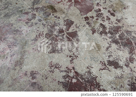 an abstract surface texture of smooth brown concrete stone with sand unevenly scattered on the surface  125590691