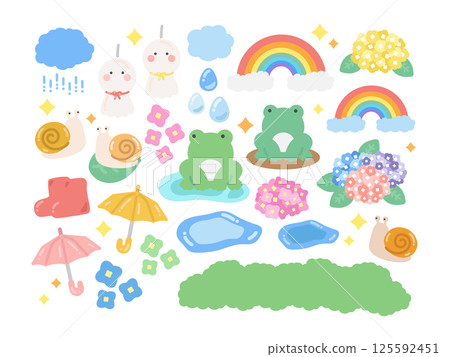 雨季插圖集 雨季插圖集 125592451