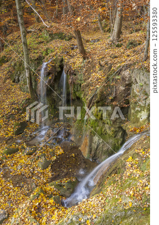 Hajsky waterfall, National Park Slovak Kras, Slovakia 125593380