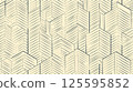 Pattern of squares and triangles in a tan color. The squares are in different sizes and the triangles are in different orientations 125595852