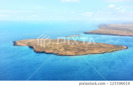 Aerial view of the Galapagos Islands, Ecuador. Aerial view of the Galapagos Islands, Ecuador. 125596019