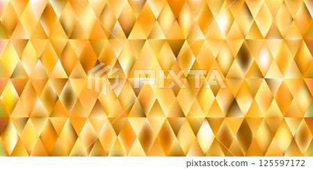 Glowing gold abstract background with diamond shaped gradient 125597172