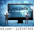 Big data concept with data mining analyst 125597369