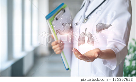 Digital diagnostics of organs. 125597638