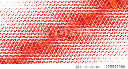 Vector Halftone triangles abstract background. Green geometric pattern. Hipster fashion design print. Geometric design on a white background. Healthcare, science and medicine background 125598960