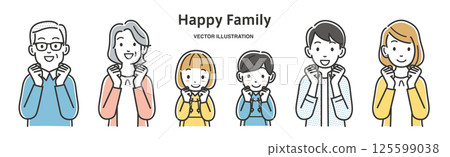 An exciting family 125599038