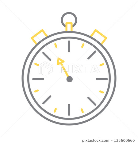 Stopwatch timer icon. Vector Stopwatch timer icon. Vector 125600660