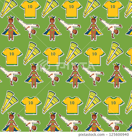 Carnival dance and jersey mix. Vector Carnival dance and jersey mix. Vector 125600940