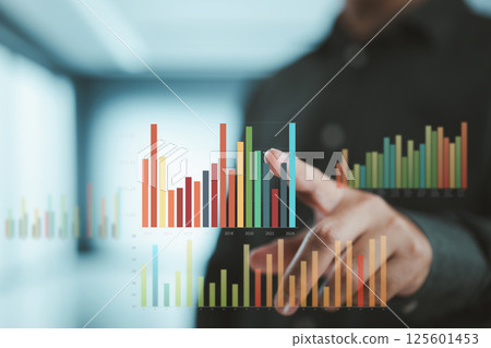 Analyzing bar charts to support informed decision-making and strategy planning. 125601453