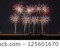Kansai Expo: Fireworks bursting into the night sky 125601670