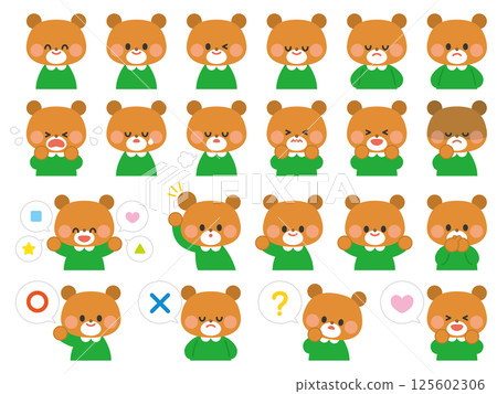 Animal icon_bear 125602306