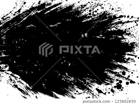 A white background inked violently from left to right A white background inked violently from left to right 125602650
