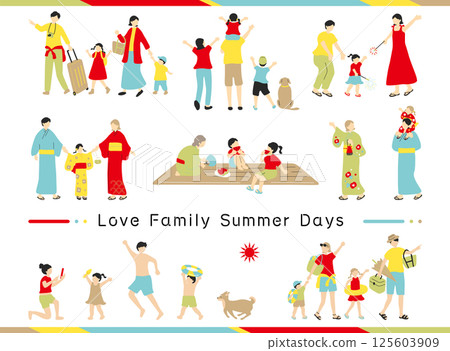 Summer memories with family Summer memories with family 125603909