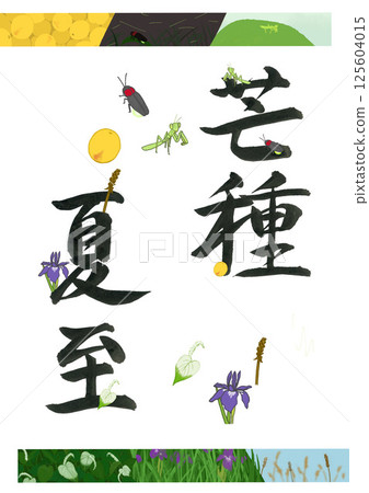 二十四節氣、芒種、夏至 二十四節氣、芒種、夏至 125604015