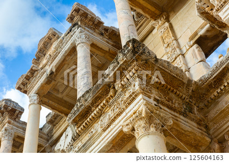 Celsus Library. Ephesus Archaeological Site. Izmir province 125604163