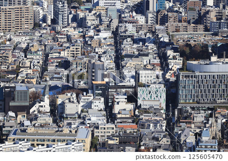 View of Dense Urban Cityscape With Multiple Buildings, Tokyo Dec 10 2024 View of Dense Urban Cityscape With Multiple Buildings, Tokyo Dec 10 2024 125605470
