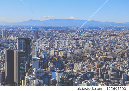 Dec 10 2024 Urban Cityscape with Densely Populated Buildings, Tokyo 125605500