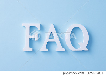 常見問題FAQ 125605811