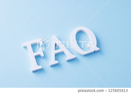 常見問題FAQ 125605813