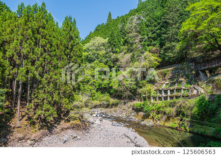 京都的清流，京都市右京區清瀧川 125606563