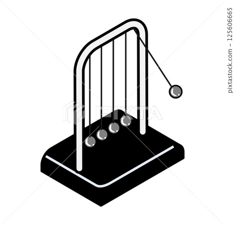 物理擺單色藍色 物理擺單色藍色 125606665