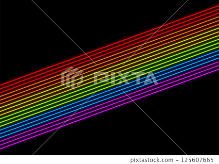 LGBTQ Pride Month abstract neon vector background LGBTQ Pride Month abstract neon vector background 125607665