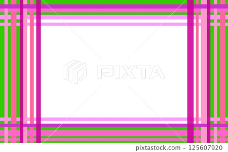Frame White space Border Stripe Green Pink 125607920
