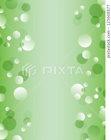 清爽的圓點背景素材_淺綠色 清爽的圓點背景素材_淺綠色 125608877