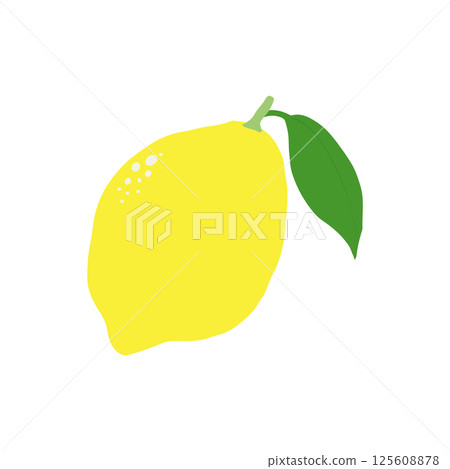 檸檬插畫_單張 檸檬插畫_單張 125608878