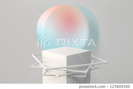 Empty product stage, product advertising concept, Empty product stage, product advertising concept, 125609380