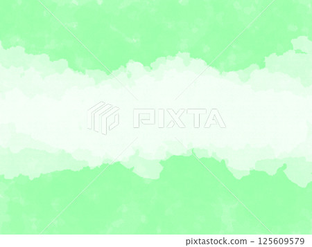 Green watercolor texture background 125609579