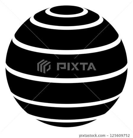 Fitness Ball Exercise, Balance, Strength Training Tool Fitness Ball Exercise, Balance, Strength Training Tool 125609752