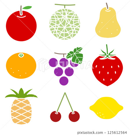 水果材料套裝（模板）⑦ 125612564